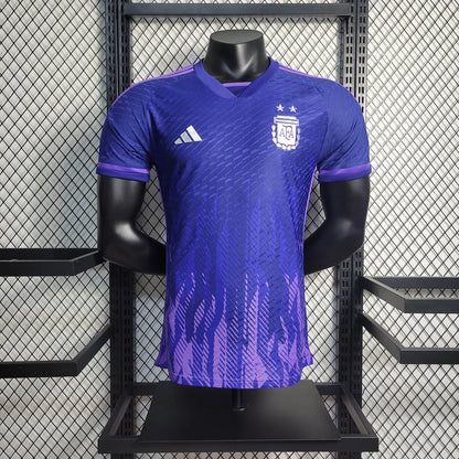 2022 FIFA World Cup Argentina National Team Away Jersey - Player Version