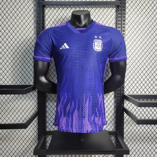 2022 FIFA World Cup Argentina National Team Away Jersey - Player Version