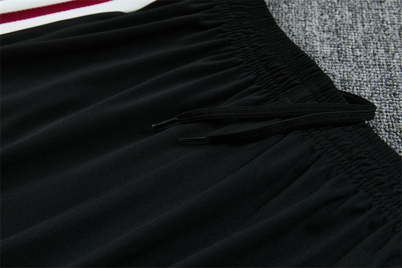 2026/2027 Arsenal Black Half-Pull Tracksuit