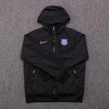 2024/2025 Barcelona Windbreaker Black Jersey 1:1 Thai Quality