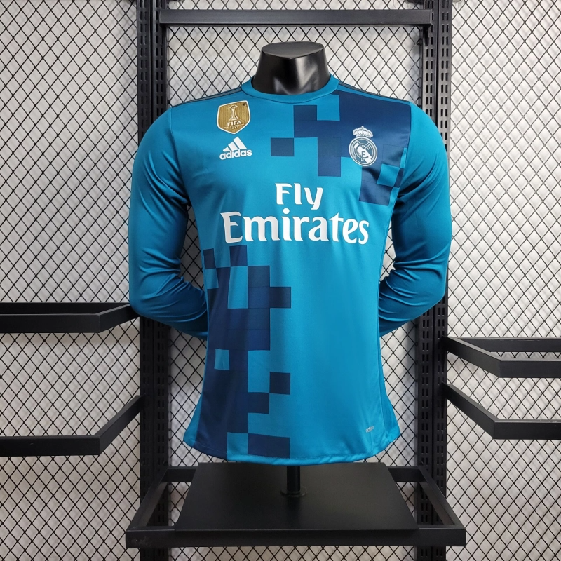 2017/2018 Real Madrid Away Long Sleeve