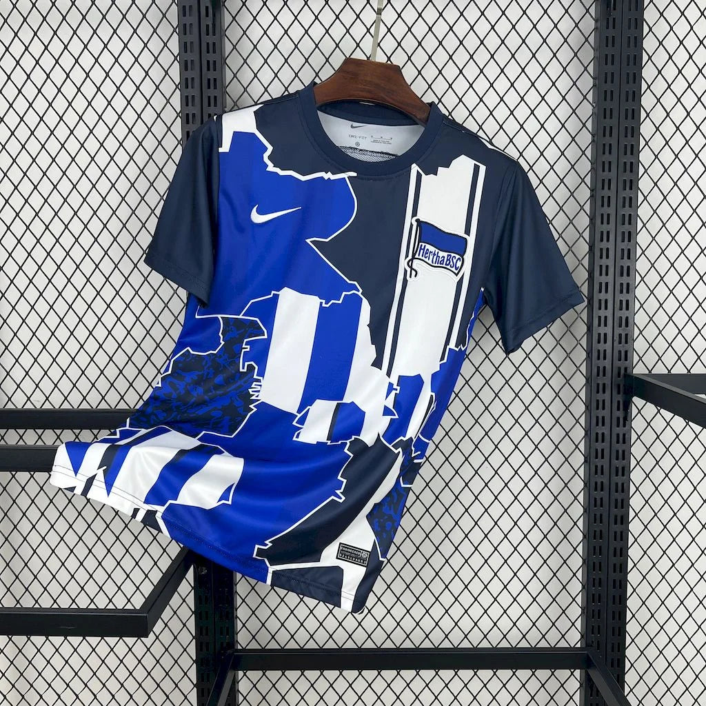 2025/2026 Hertha BSC Pre-match Football Shirt