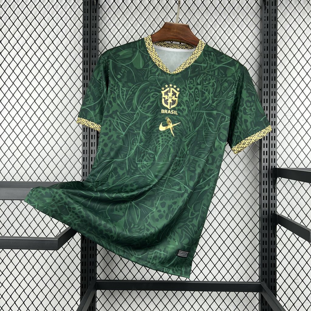 2026 Brazil Arara Green Special Edition Football Shirt