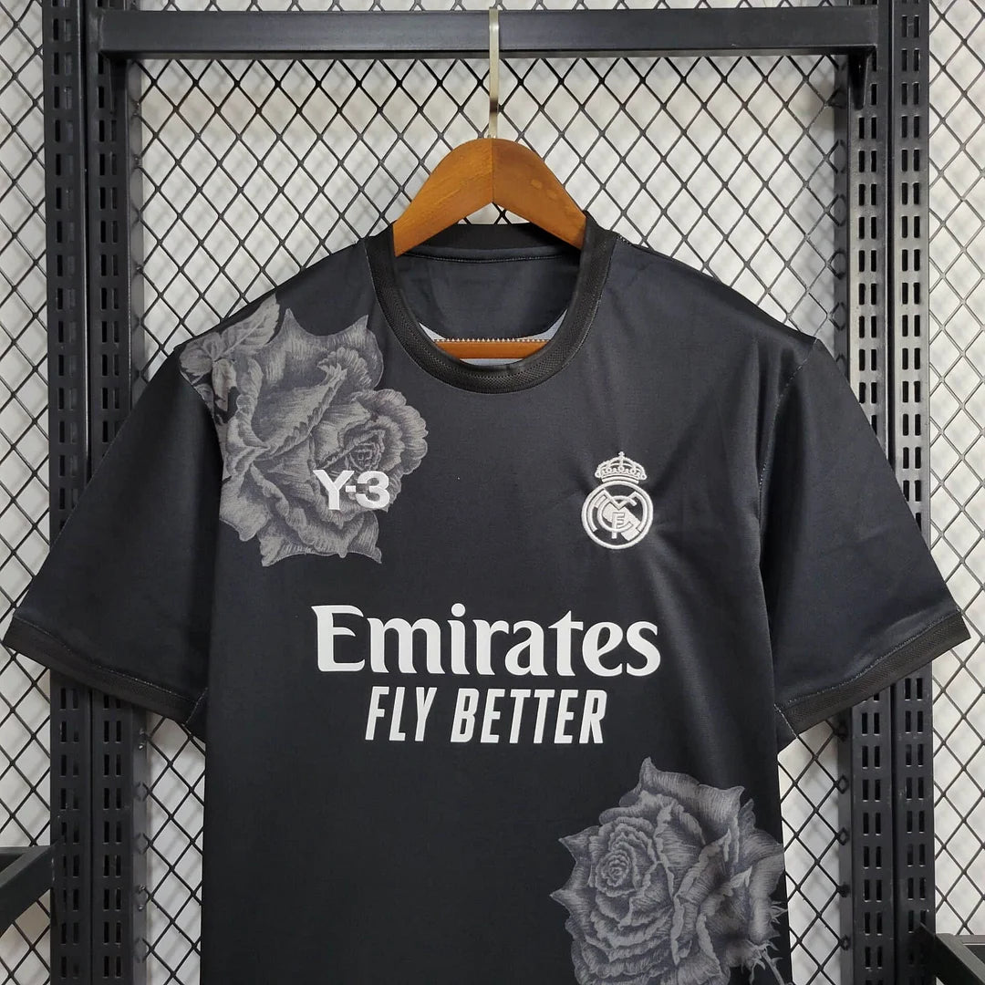 2024/2025 Real Madrid Y-3 Special Edition Black Football Shirt