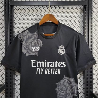 2024/2025 Real Madrid Y-3 Special Edition Black Football Shirt