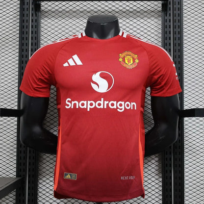 2024/2025 Manchester United Home Soccer Jersey 1:1 Thai Quality - Player Version
