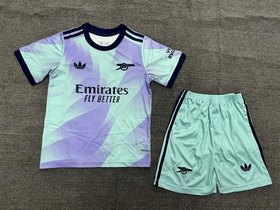 2024/2025 Arsenal Third Away Football Shirt 1:1 Thai Quality Kids Size