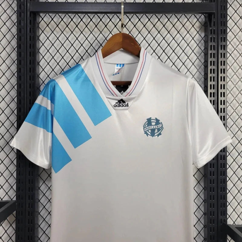 1992/1993 Retro Olympique de Marseille Home Football Shirt 1:1 Thai Quality