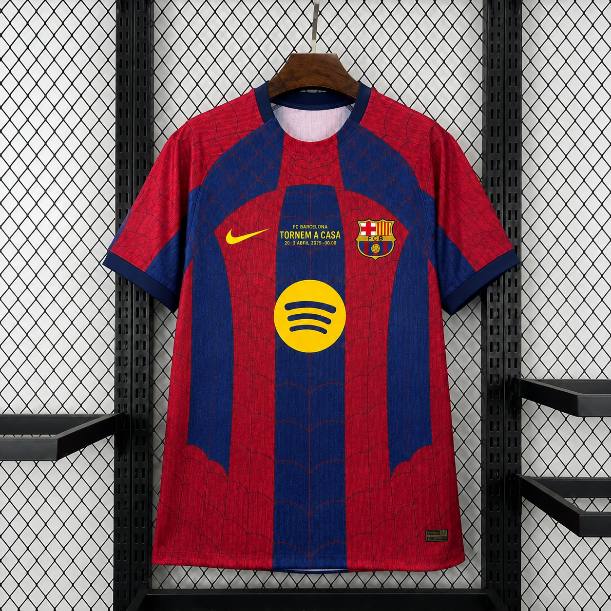 2026/2027 Barcelona X Spiderman Home Red Football Shirt