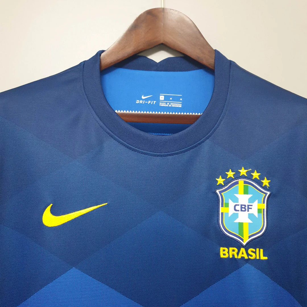 2020 Retro Brazil Soccer Jersey Away