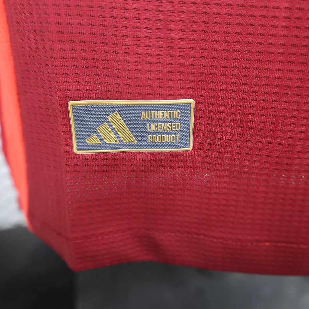 2024/2025 Long Sleeve Player Version Manchester United Home Football Shirt 1:1 Thai Quality