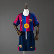 2026/2027 Barcelona Home Football Shirt Kids Size