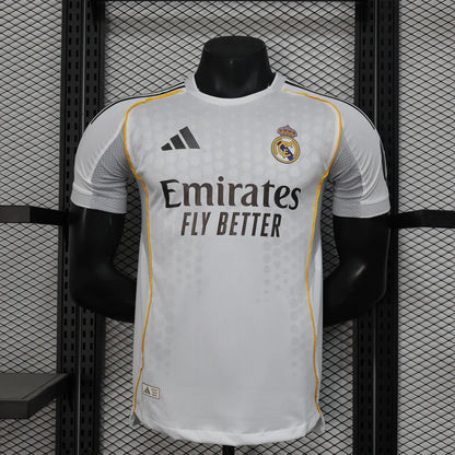 2025/2026 Player Version Real Madrid Home Football Shirt 1:1