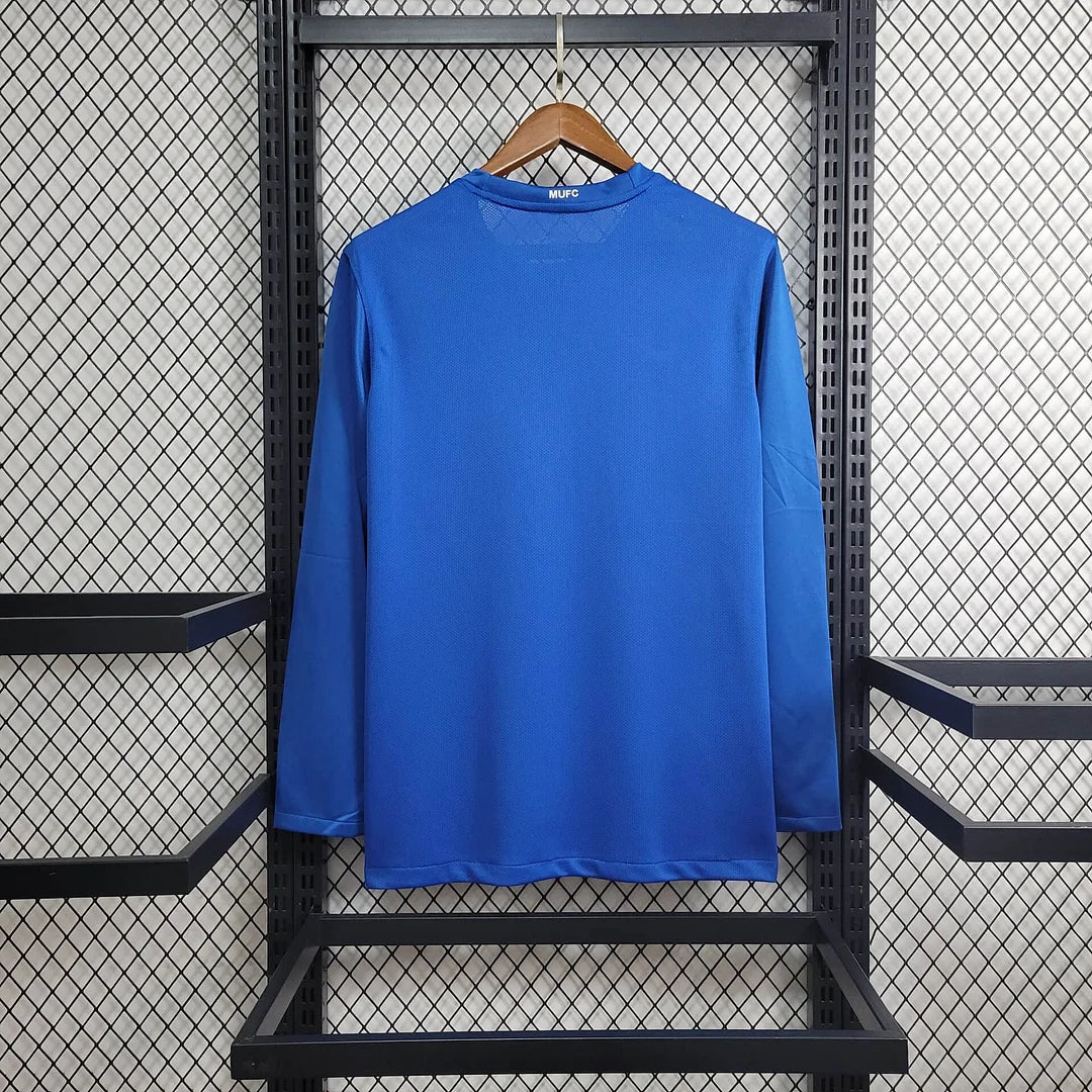 2007/2008 Retro Long Sleeve Manchester United Away Football Shirt 1:1 Thai Quality
