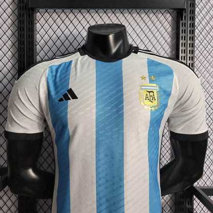 2022 FIFA World Cup Argentina National Team Jersey Home - Player Version