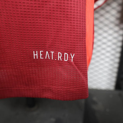 2024/2025 Long Sleeve Player Version Manchester United Home Football Shirt 1:1 Thai Quality