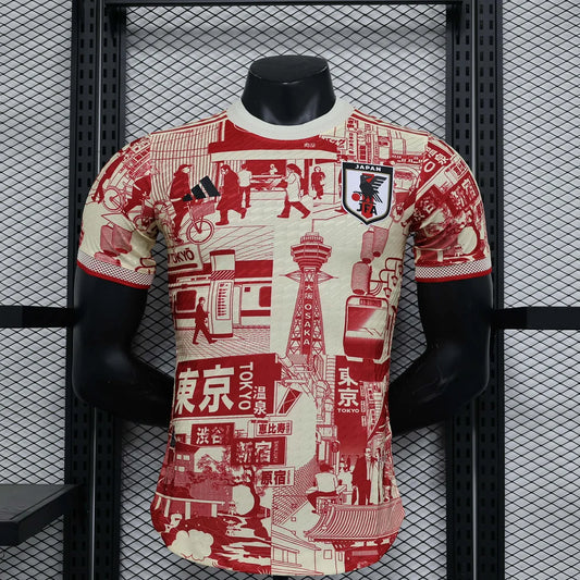 2023 Japan Tokyo Special Edition Red Football Jersey - Player Version