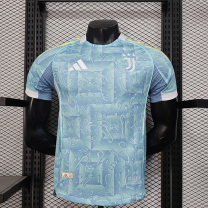 2025/2026 Player Version Juventus Away Football Shirt