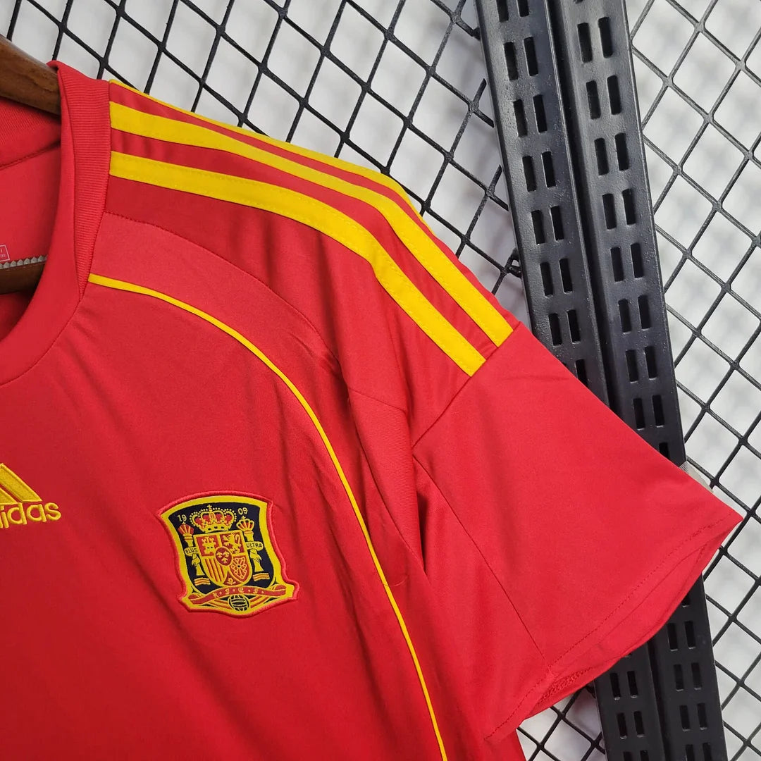 2010 Retro Spain Home Football Shirt 1:1 Thai Quality