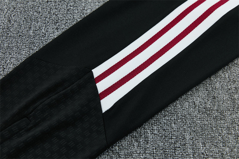 2026/2027 Arsenal Black Half-Pull Tracksuit