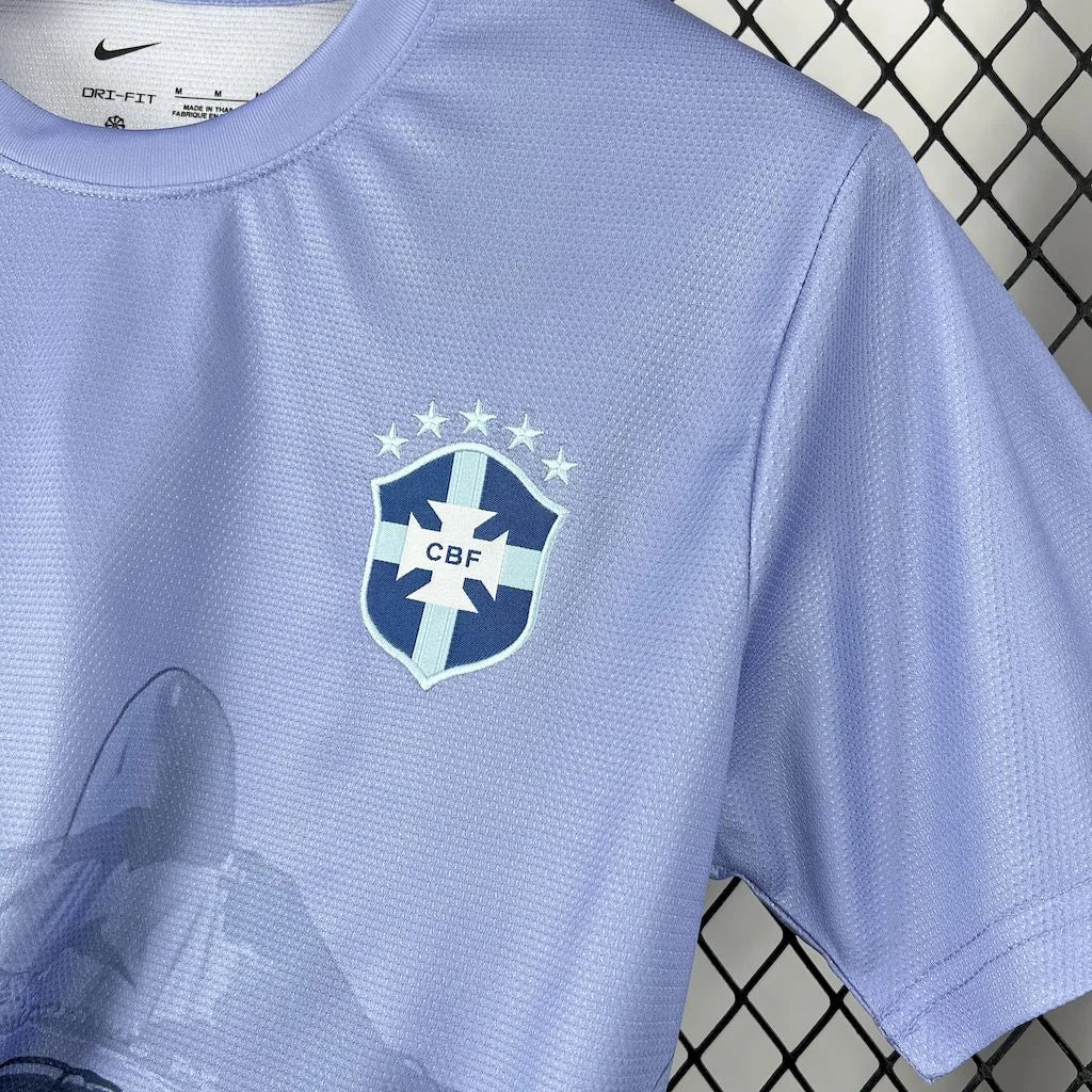 2026 Brazil Special Edition Purple Rio Football Shirt