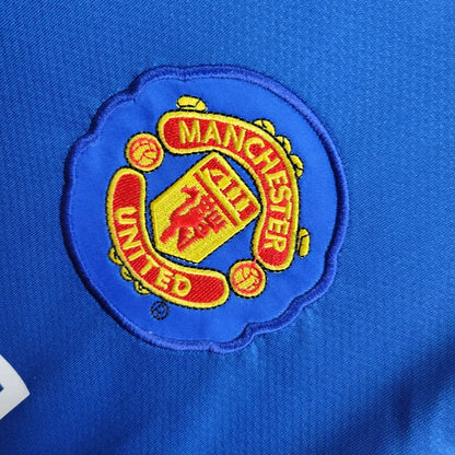 2007/2008 Retro Long Sleeve Manchester United Away Football Shirt 1:1 Thai Quality