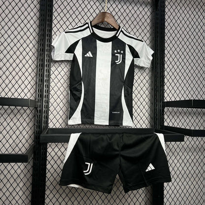 2024/2025 Juventus Home Soccer Jersey 1:1 Thai Quality Kids Size