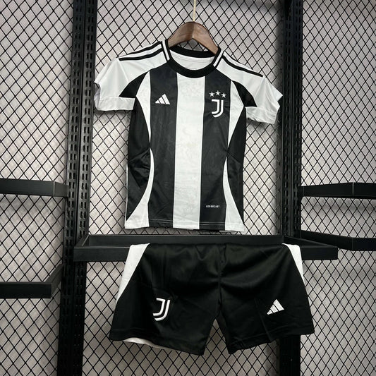 2024/2025 Juventus Home Soccer Jersey 1:1 Thai Quality Kids Size