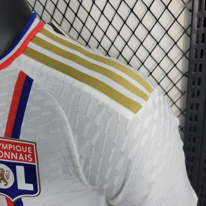 2023/2024 Lyon Home Football Shirt - Player Version