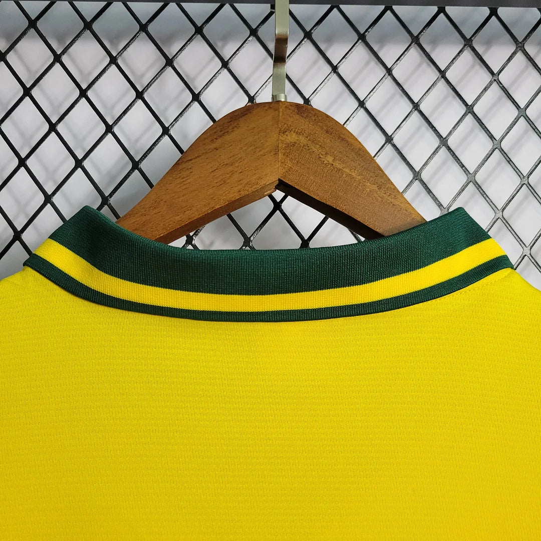 1994 Retro Brazil Soccer Jersey Home