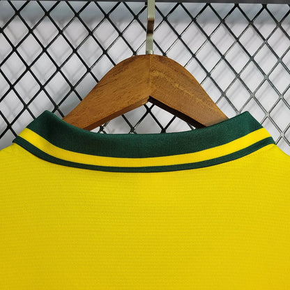 1994 Retro Brazil Soccer Jersey Home