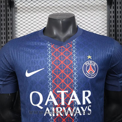 2025/2026 PSG Player Version Paris Saint-Germain Home Champions League Edition Football Shirt